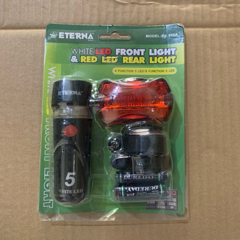 Lampu sepeda | Lampu depan sepeda | Lampu belakang sepeda | Lampu satu set depan belakang