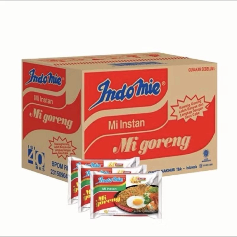 

[ 1 Dus isi 40 pcs ] Indomie Goreng cb 43