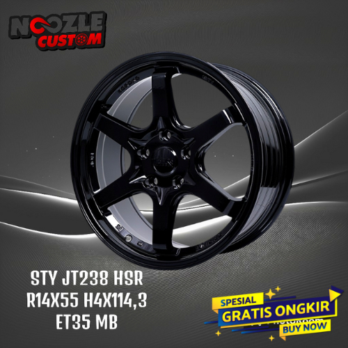 Velg Mobil avanza livina atoz R14 Type HSR STY Pelek Racing Ring 14 Terbaru