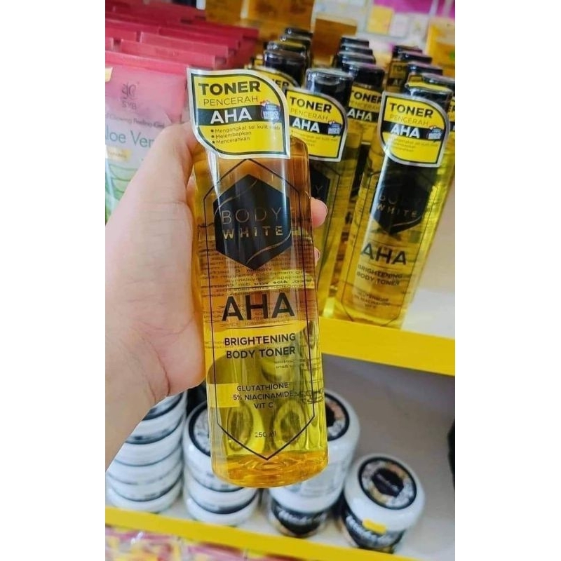 Toner AHA Toner Pemutih Badan BPOM