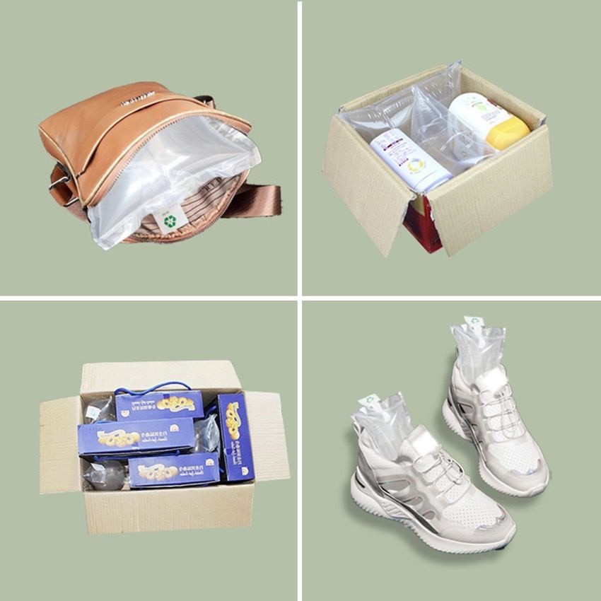 Kantong Udara Air Bubble Bag Plastik Udara Display isi Angin Dalam Tas Packing Hemat Aman Kosmetik Gadget Elektronik Inflatable Air Buffer Poly Air Wrap Pack Anti Pecah Bantalan Pelindung Kemasan Produk Kecil isian tas Buffer