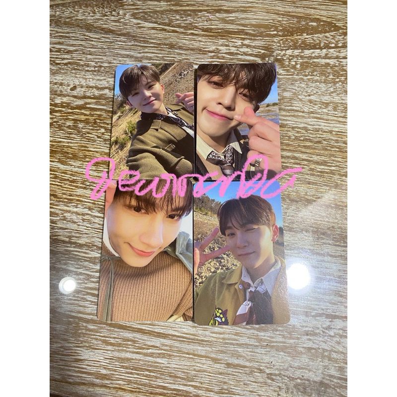 Photocard Album PC SEVENTEEN Face The Sun Scoups Jun Woozi Seungkwan
