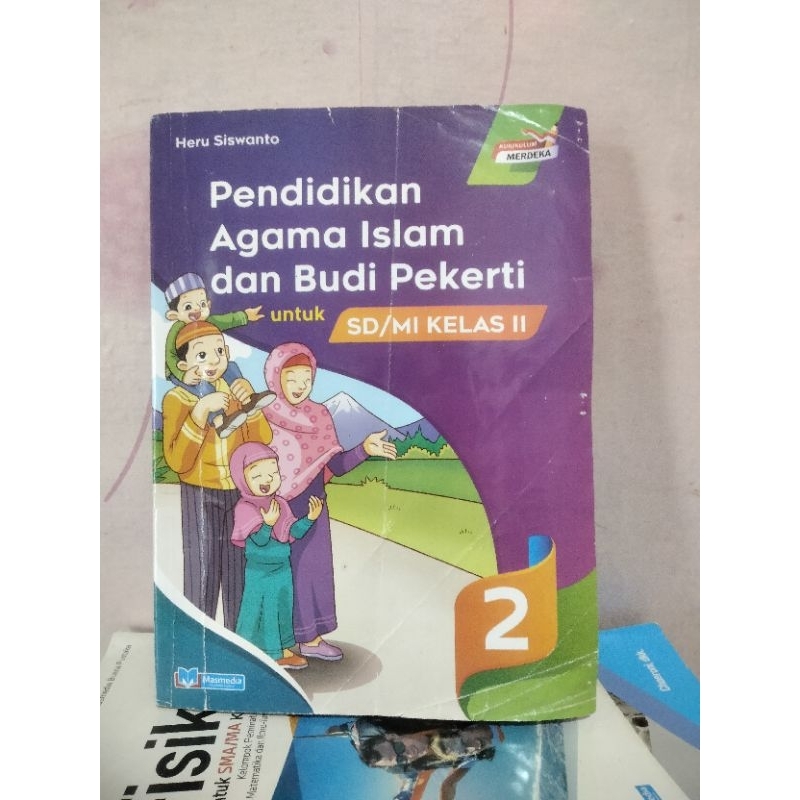 buku agama Islam kelas 2 II sd mi masmedia kurikulum merdeka