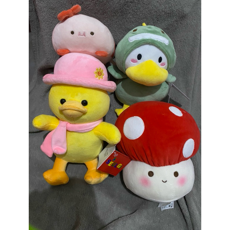 BONEKA MINISO / OH SOME KKV boneka bebek jamur ikan udang penguin