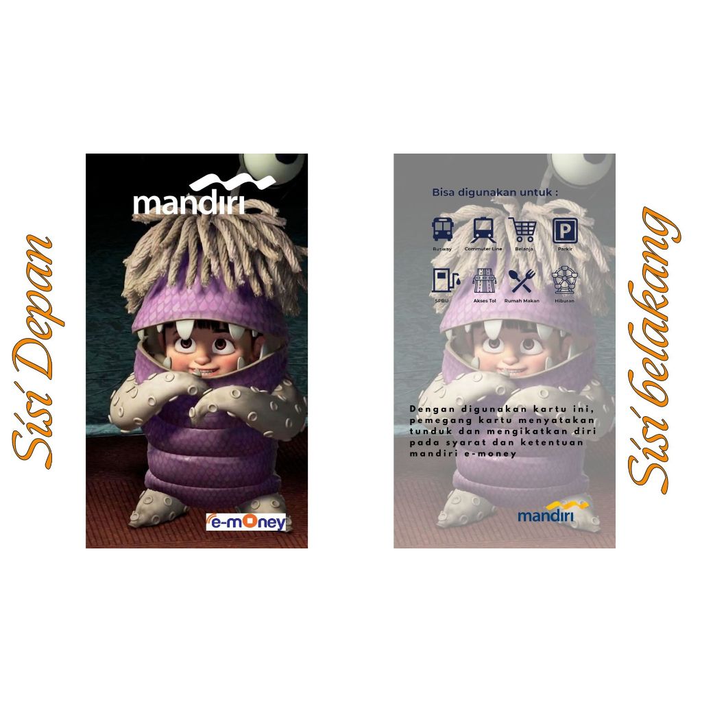 KARTU EMONEY SUPPORT NFC -