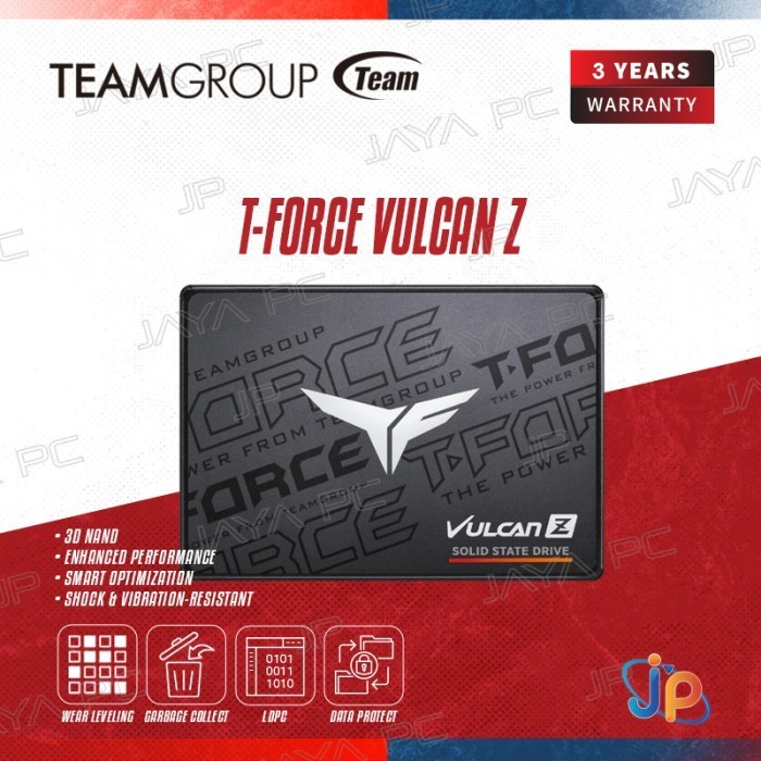 Team SSD T-Force Vulcan Z 512GB Sata 3 - SSD 512 GB 2.5"