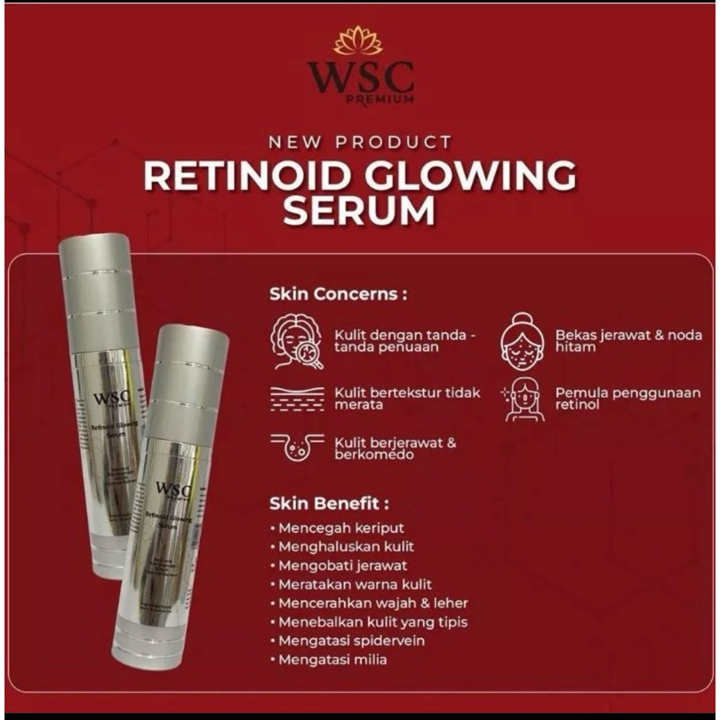 retinoid glowing serum WSC Premium