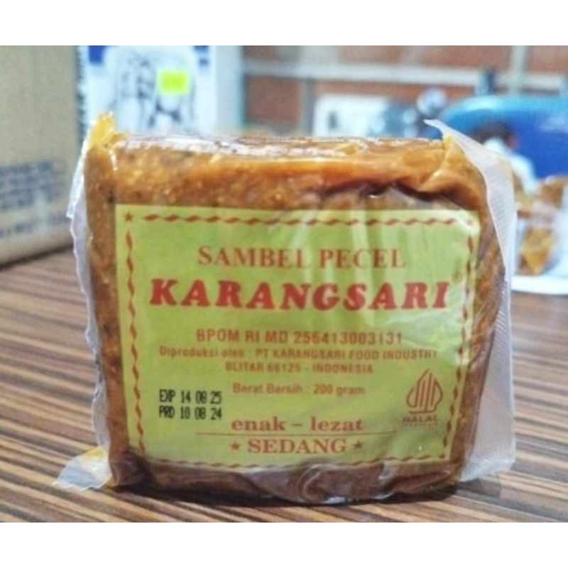 

Bumbu Pecel Karangsari 200 gram