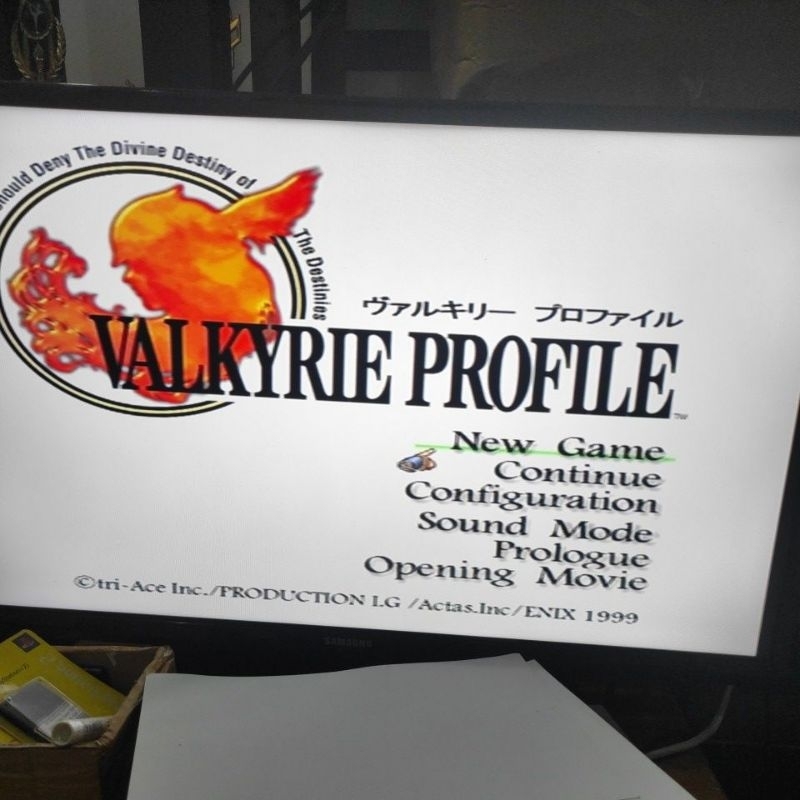 Kaset Cd Ps2 /PS1 Original Valkyrie Profile Disc1