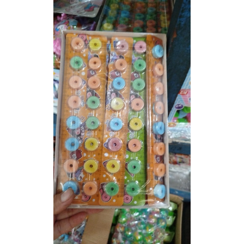 

whistle Candy Penggaris Isi 30pcs