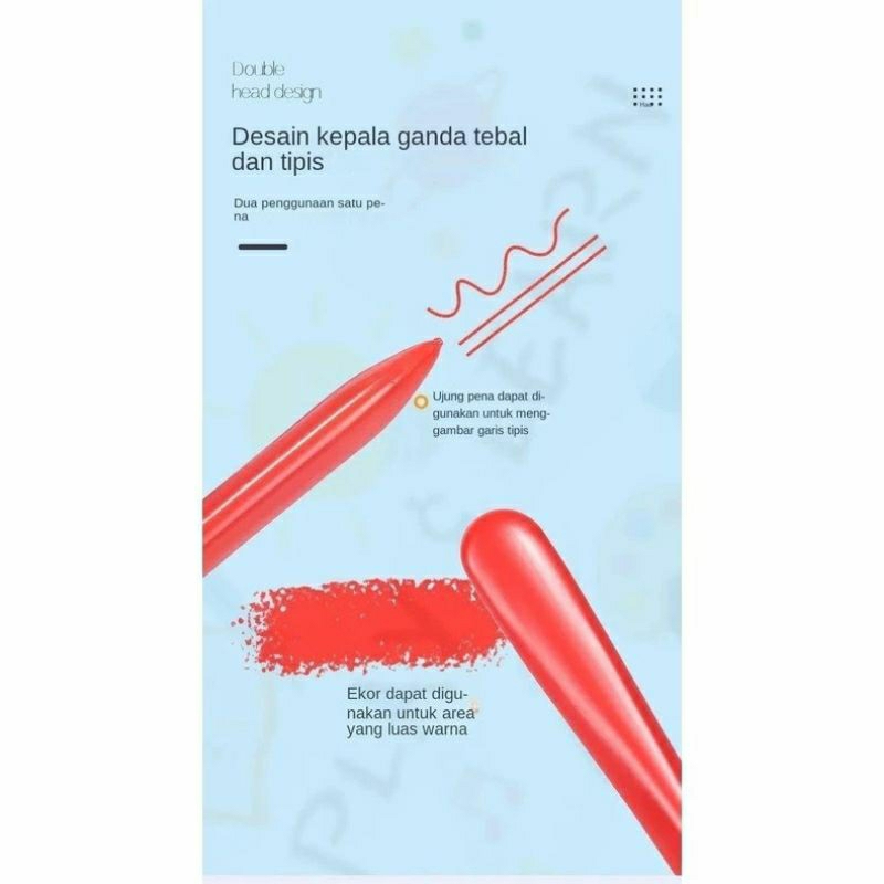 

crayon anti air dan anti patah 36 pcs