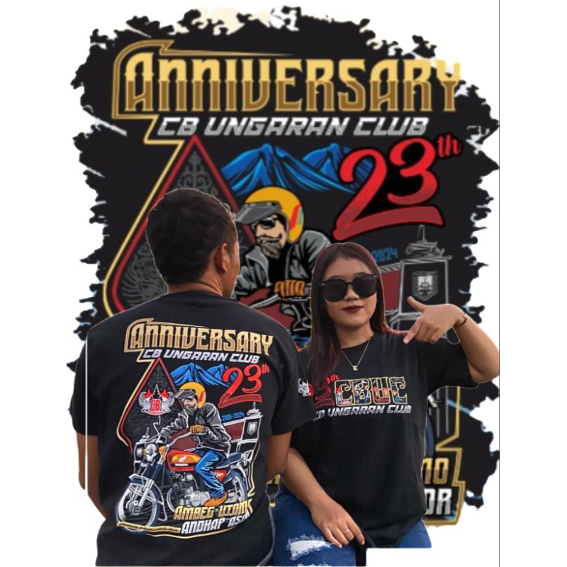 Kaos acara CBUC Ungaran Jateng Fest Oto Contest