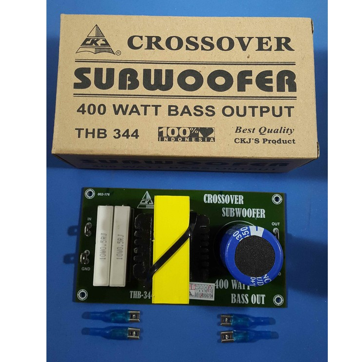 KIT CROSSOVER SUBWOOFER MONO 400 WATT