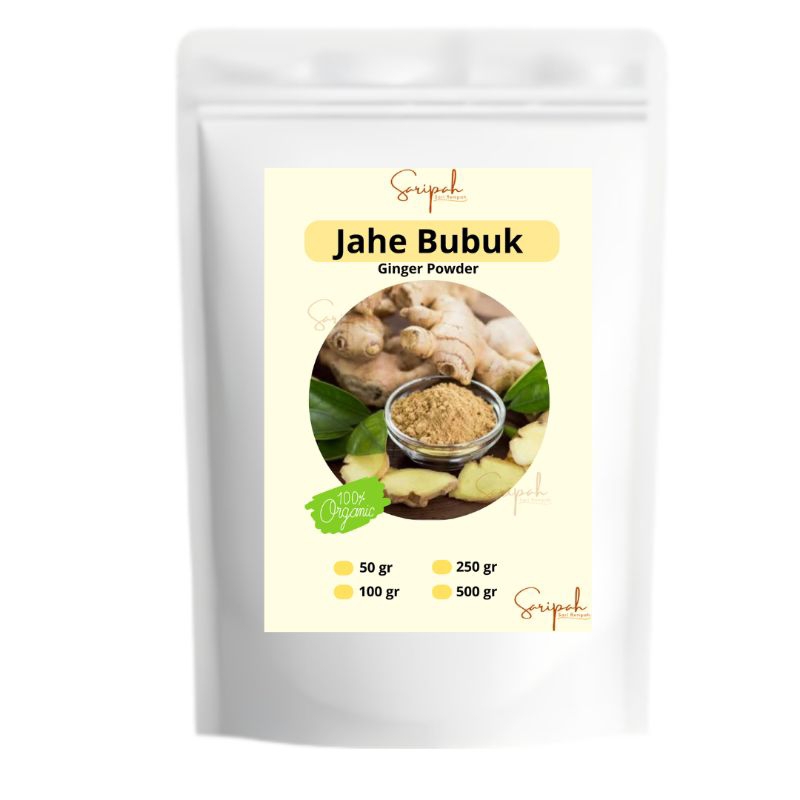 

SR Jahe Bubuk alami tanpa campuran Ginger Powder anti oksidasi