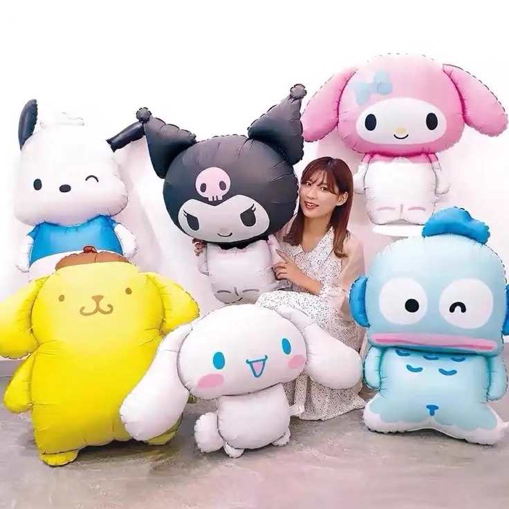 ORDER BALON KAWAII MELODY CINAMOROLL KUROMI POMPOMPURIN