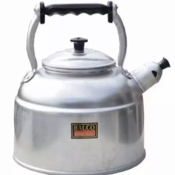 NEWPRODUCT teko halco bunyi 24cm 6liter DIJAMIN ORIGINAL HALCO  ceret siul halco bunyi aluminum teba