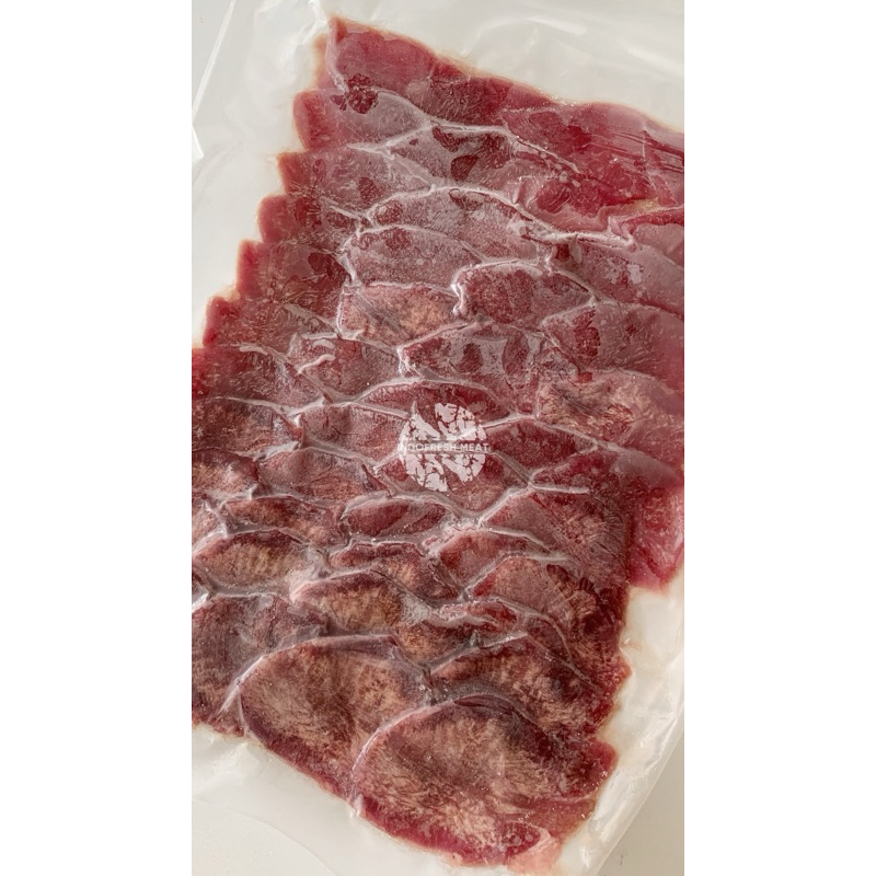 

Lidah Sapi / Aus Beef Tongue Gyutan Slice