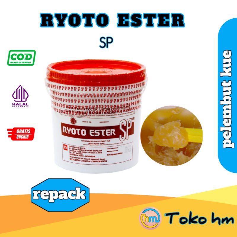 

Sp ryoto ester / pelembut kue (repack)