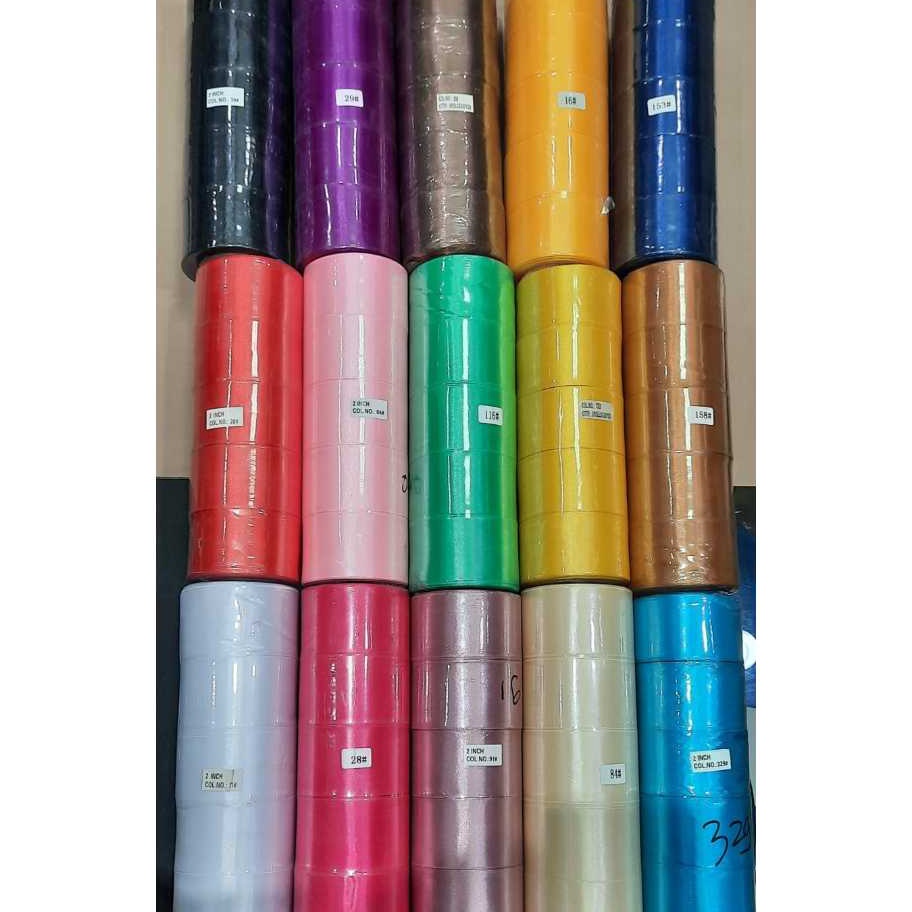 

SALE Pita Satin 4mm atau 4cm Berbagai warna Pita Kado Pita souvenir Dekorasi Pita satin Roll Pita hampers pita Box Pita list baju