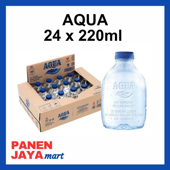 

AQUA CUBE BOTOL MINI 220ML 1 PACK ISI 24 AIR MINERAL