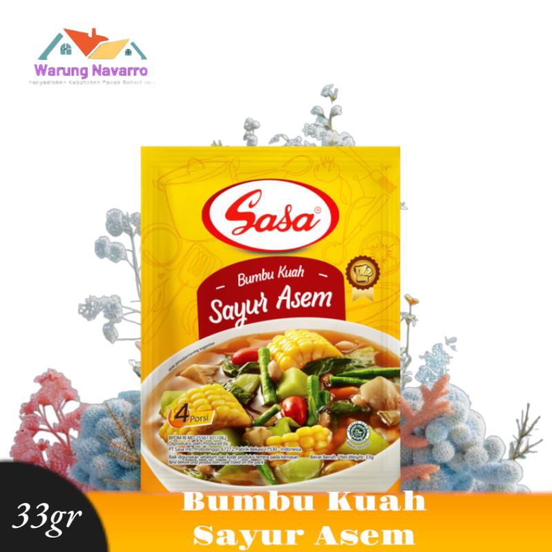 

Sasa Bumbu Kuah Sayur Asem 33gr sasa