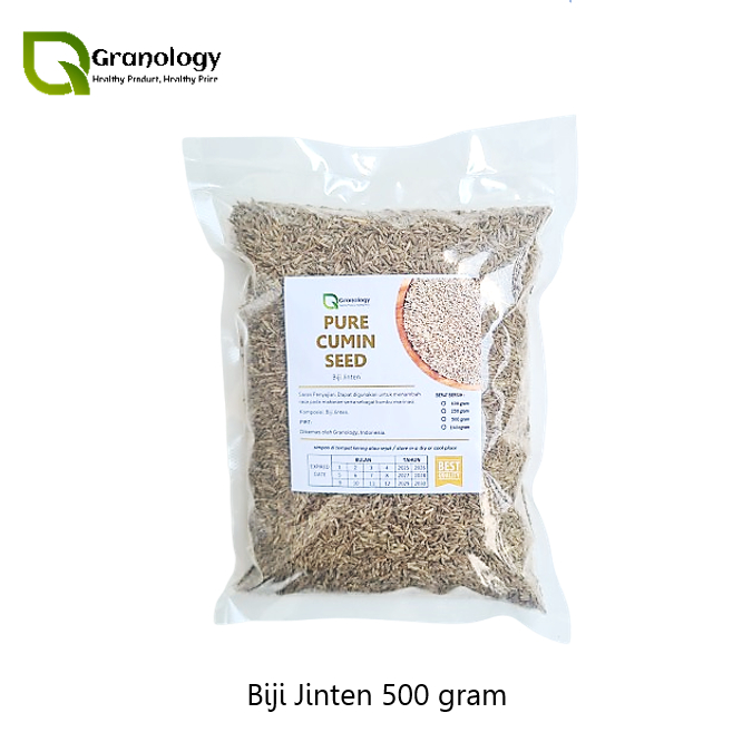 

Biji Jinten Putih Murni / Pure Cumin Seed (500 gram) by Granology