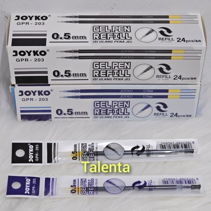 

DIJAMIN MURAH Isi PulpenIsi Ulang Pen Refill Pen Gel GPR23 Grosir 24 pcs