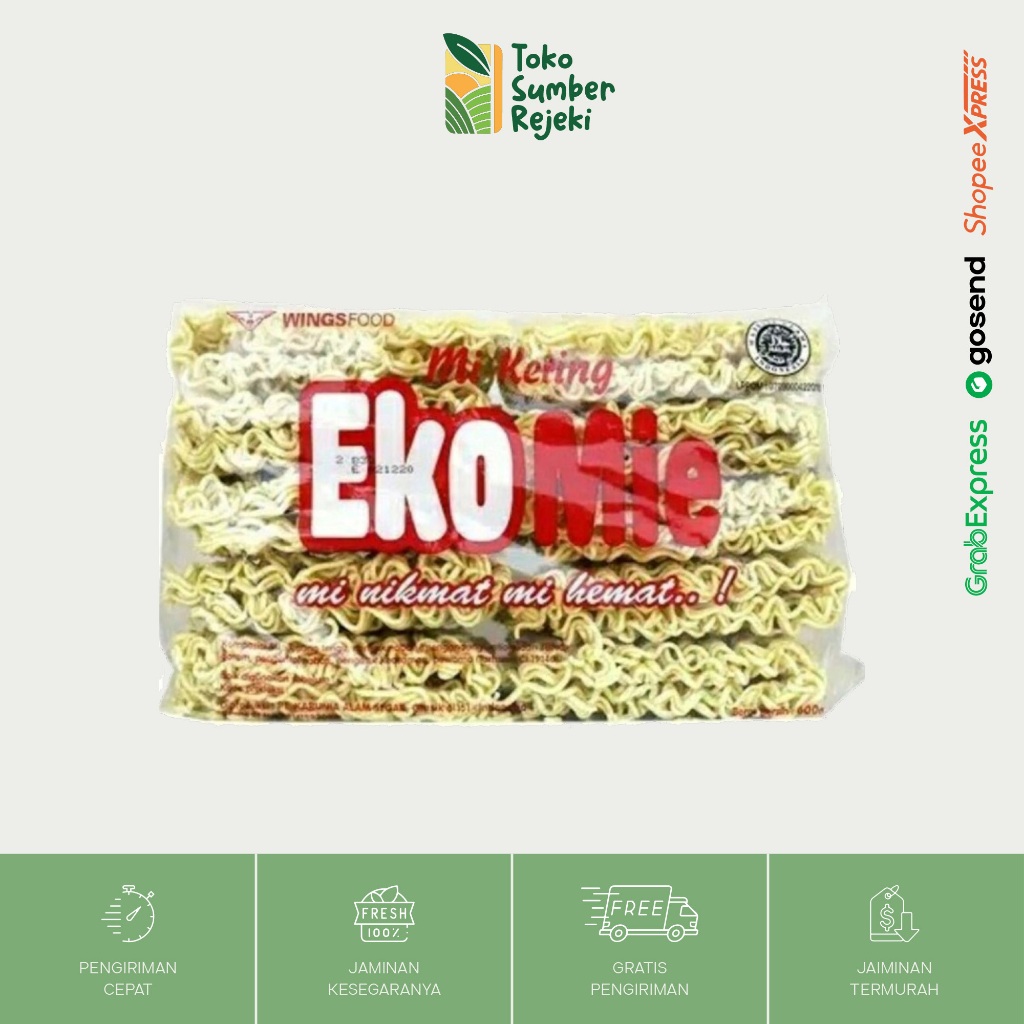 

Eko Mie Kering - Toko Sumber Rejeki Yogyakarta