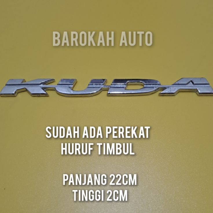 MURRRMERRR emblem kuda mobil kuda