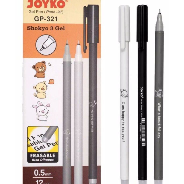 

PROMO Pulpen Hapus Erasable pen 1pak12 pcs