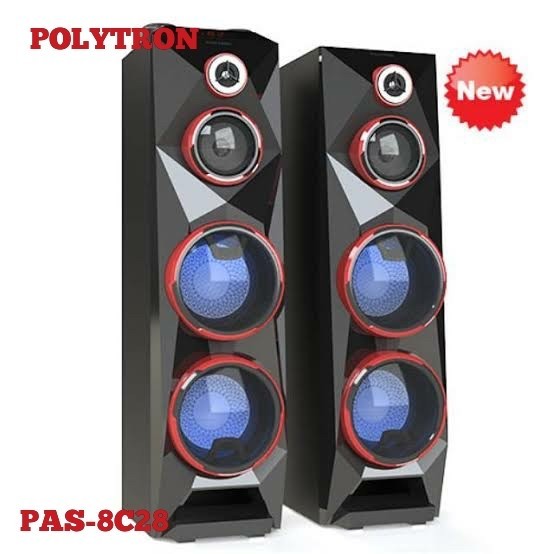 Speaker Aktif Polytron  8 INCH Pas 8CF28 NEW BASS