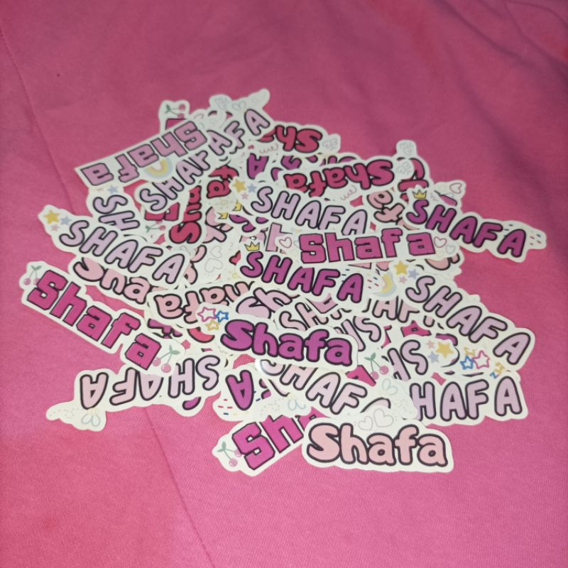 

50PCSS+ STICKER NAMA AESTHETIC | STICKER NAMA MURAH | STICKER LABEL NAMA ANAK