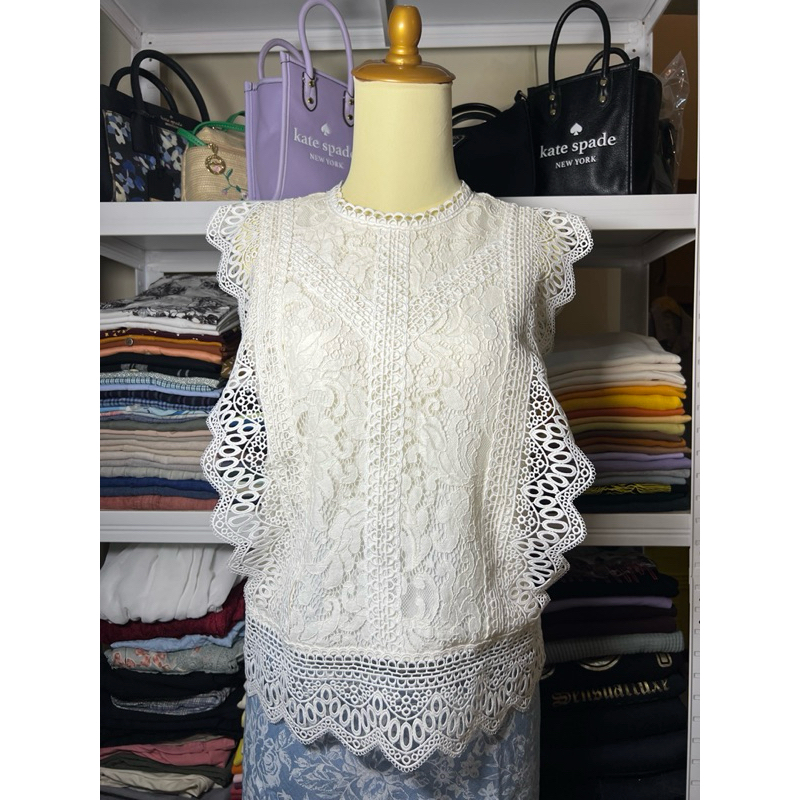 Blouse Wanita Brukat / Katbol Preloved