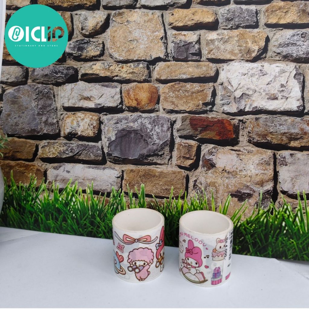 

STICKER ROLL VIRAL/SELOTIP BOX/STIKER GULUNG DIY AESTHETIC SANRIO SZ-143