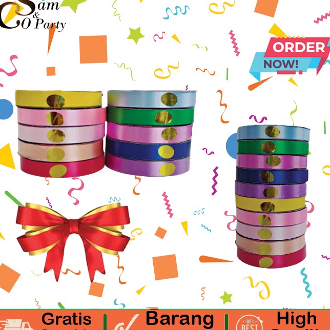 

DISCOUNT TODAY Pita Kado Pita Jepang Warna Warni 1 roll