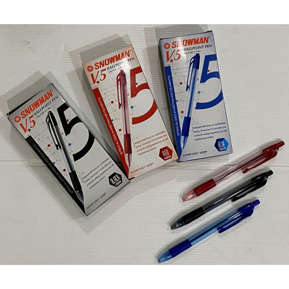 

SPESIAL Pen Snowman V5 Per 1 Lusin 12 Pcs