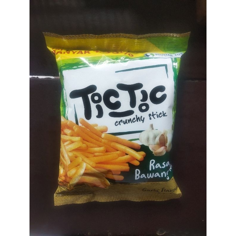 

Makanan Ringan TicTic Crunchy Stick Rasa Bawang Asli 20g Satuan - Snack Ringan