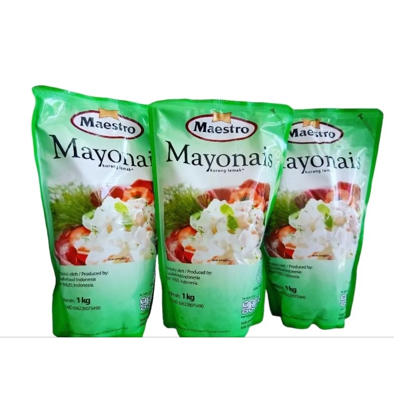 

Maestro Mayonais uk. 1 kg, Mayonais maestro 1 kg