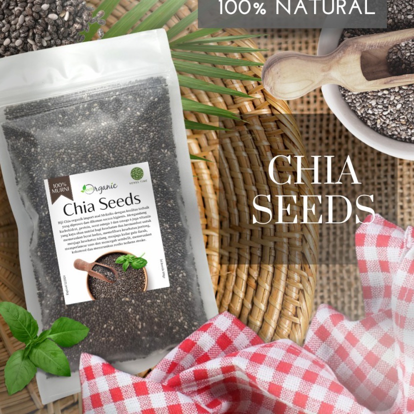 

DIJAMIN ORI Chia seed 1gr original mexico