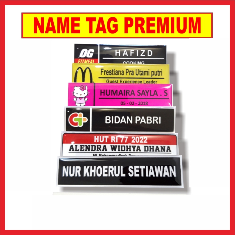 

Name Tag / Nama Dada Murah Berkualitas