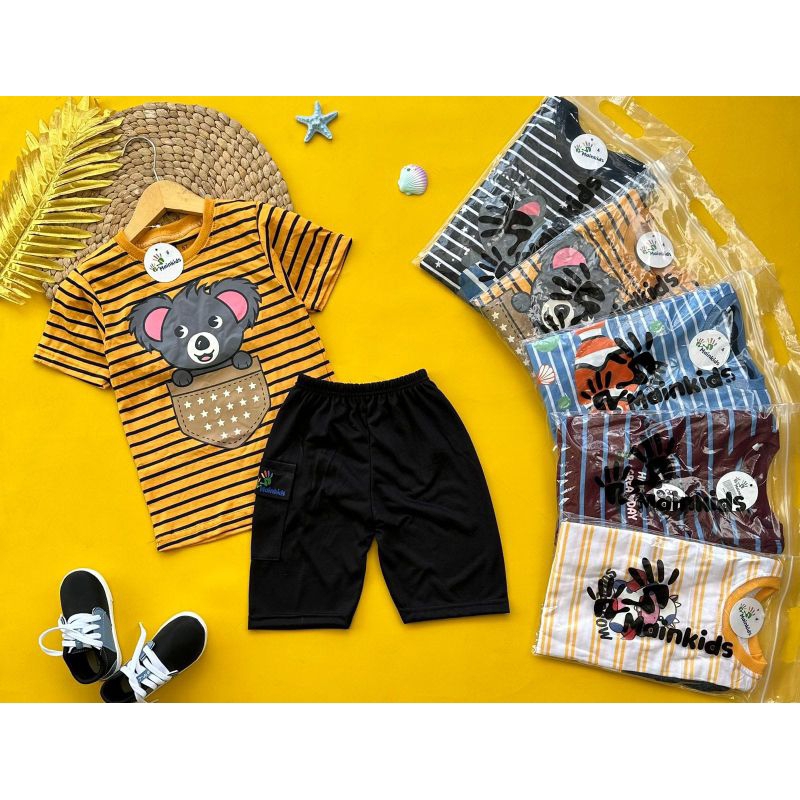 Setelan salur anak| setelan anak salur| setelan anak lucu