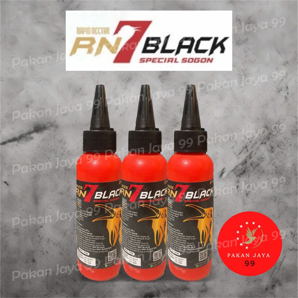 READY RN7 BLACK RN 7 HITAM NECTAR PAKAN BURUNG KOLIBRI KONIN KHUSUS SOGON SRIGANTI SOGOK OTONG