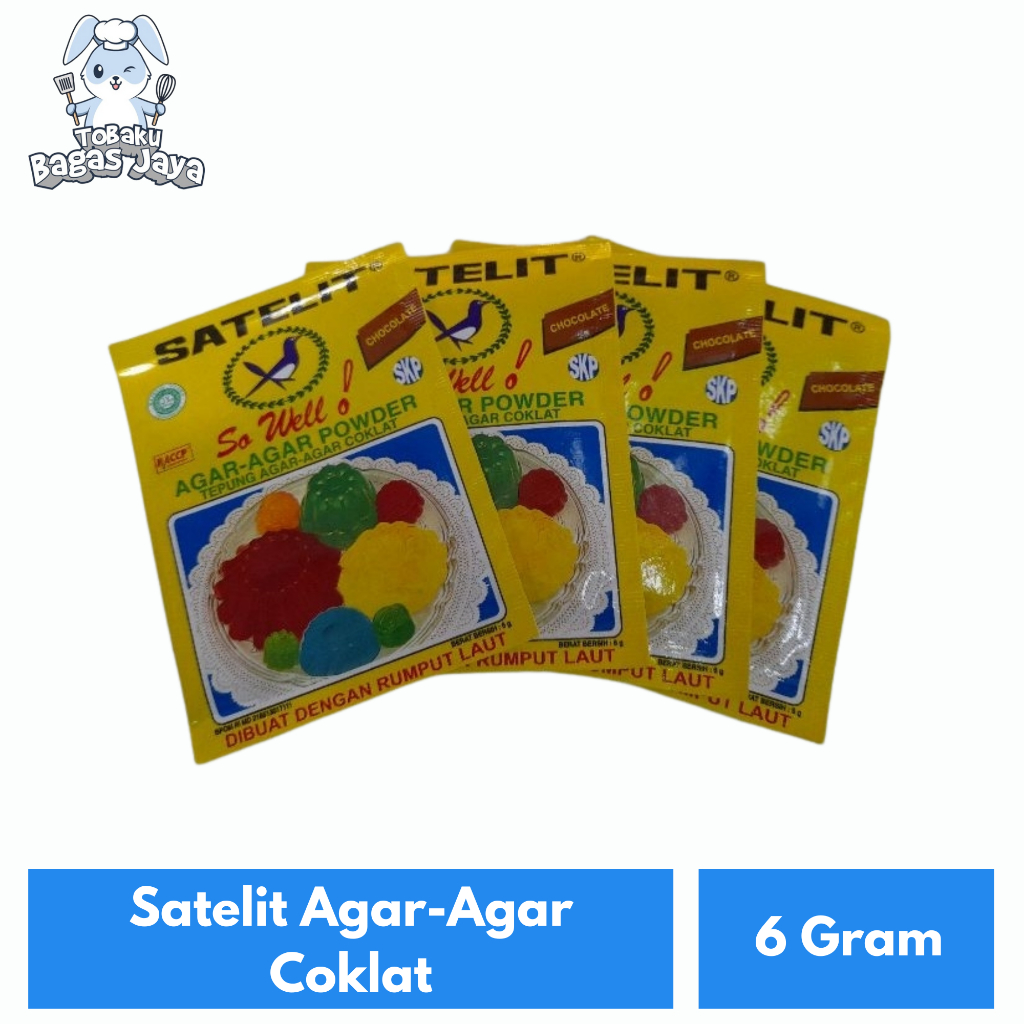 

Satelit Agar-Agar Chocolate 6 Gram