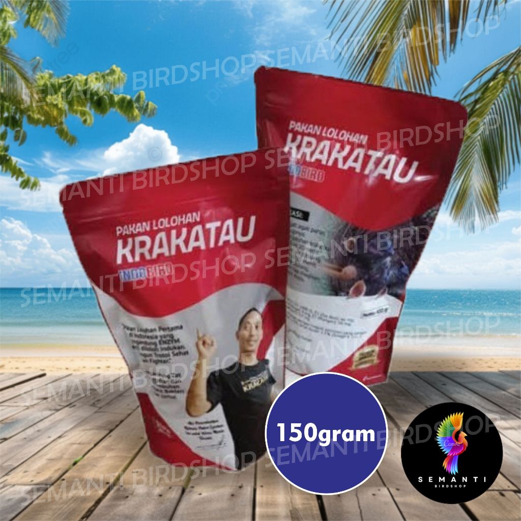 JUAL KRAKATAU PELET PAKAN LOLOH MAKANAN ANAKAN BURUNG MURAI KACER CUCAK ROWO LOLOHAN PIYIK BABY