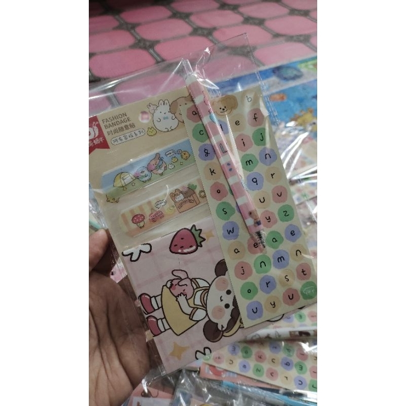 

Paket Hemat Buku Mini RingBook Stiker Pulpen