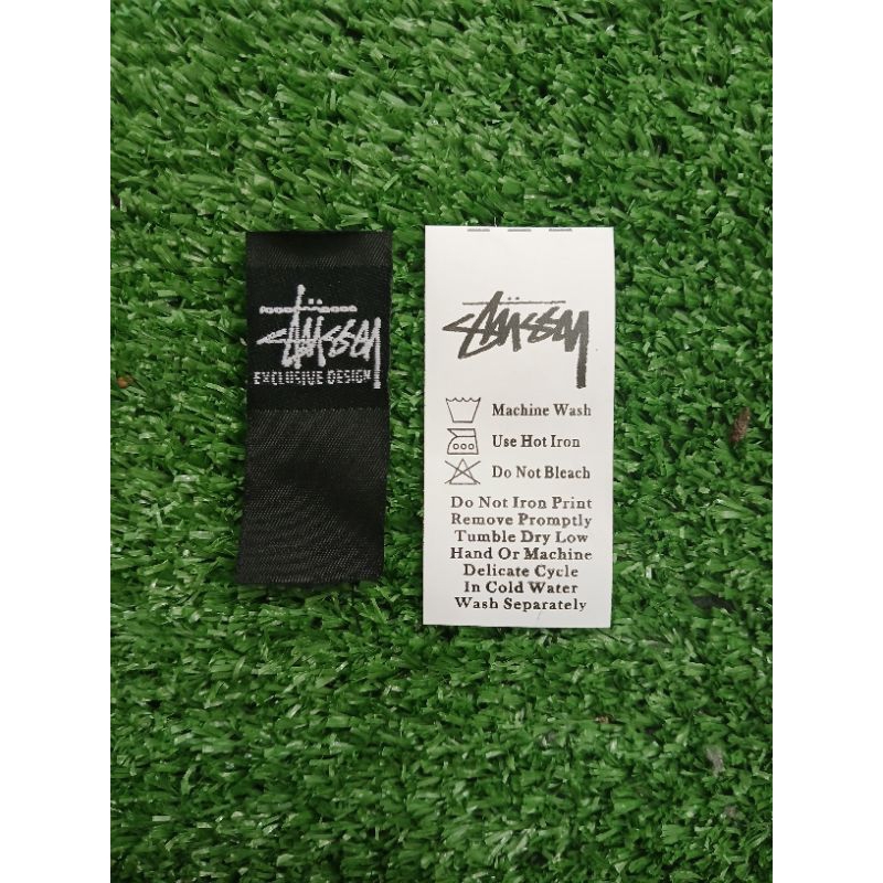 

STUSSY WOVEN DAN LABEL WASING 1sett
