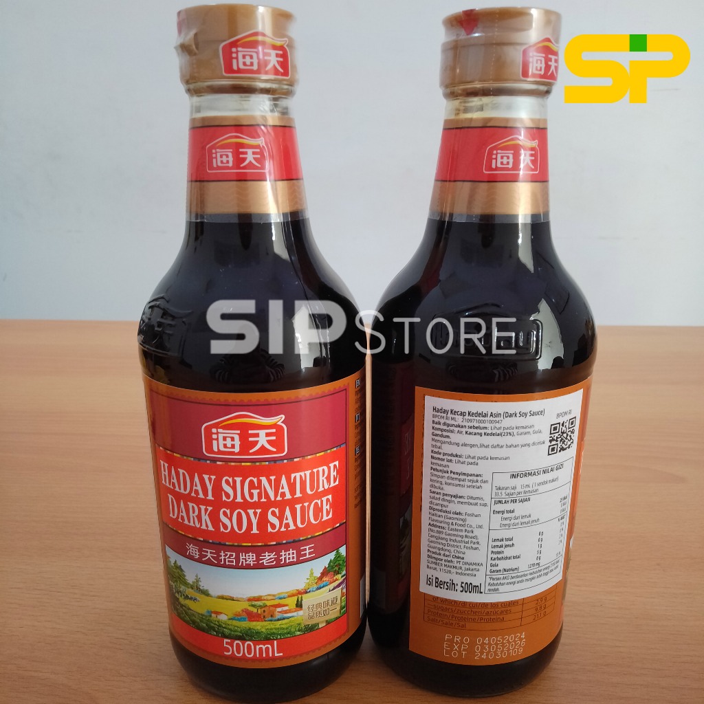 

Haday Signature dark soy sauce 500ml / Kecap Hitam / Kecap Murah