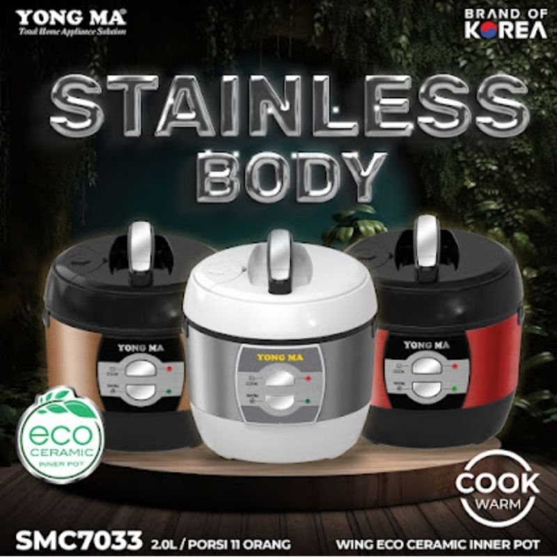 Magic Com Yong Ma SMC-7033 2Liter Manual