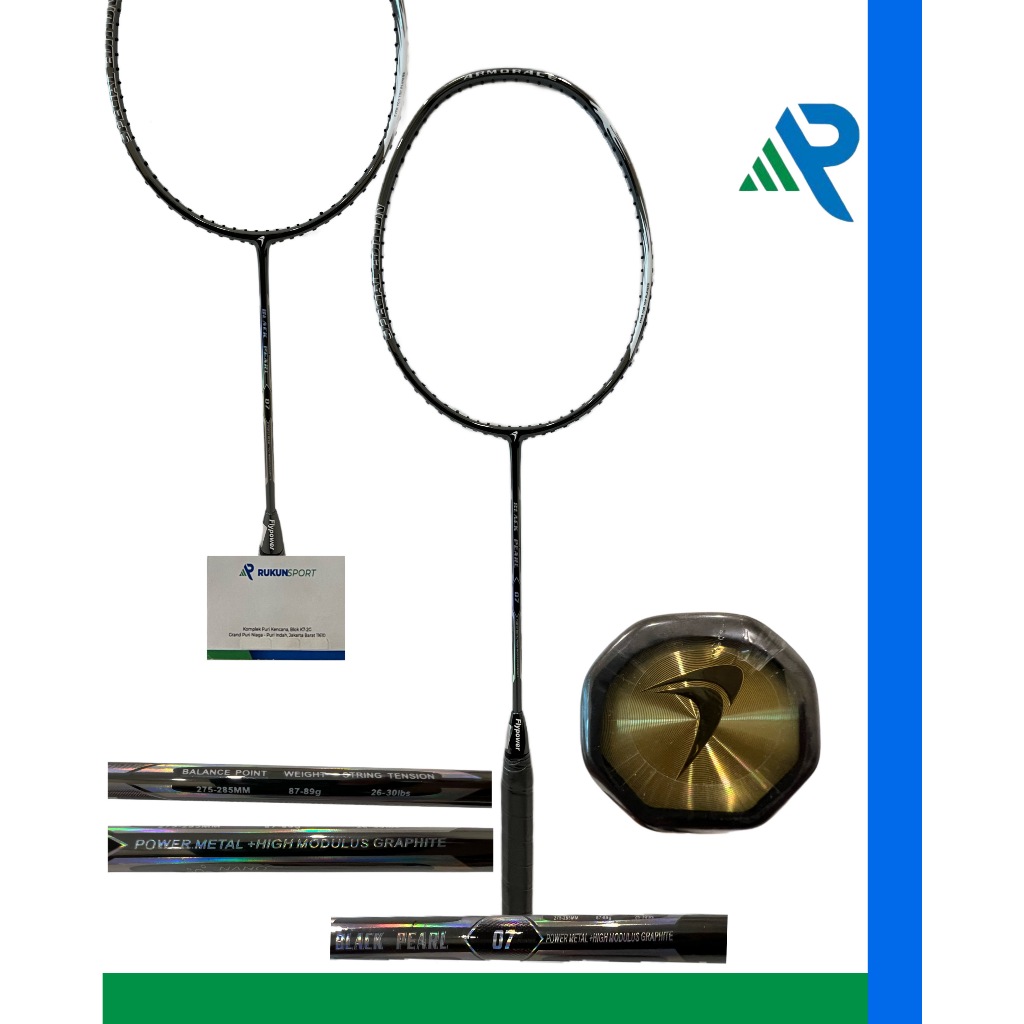Raket Badminton FLYPOWER BLACK PEARL 07