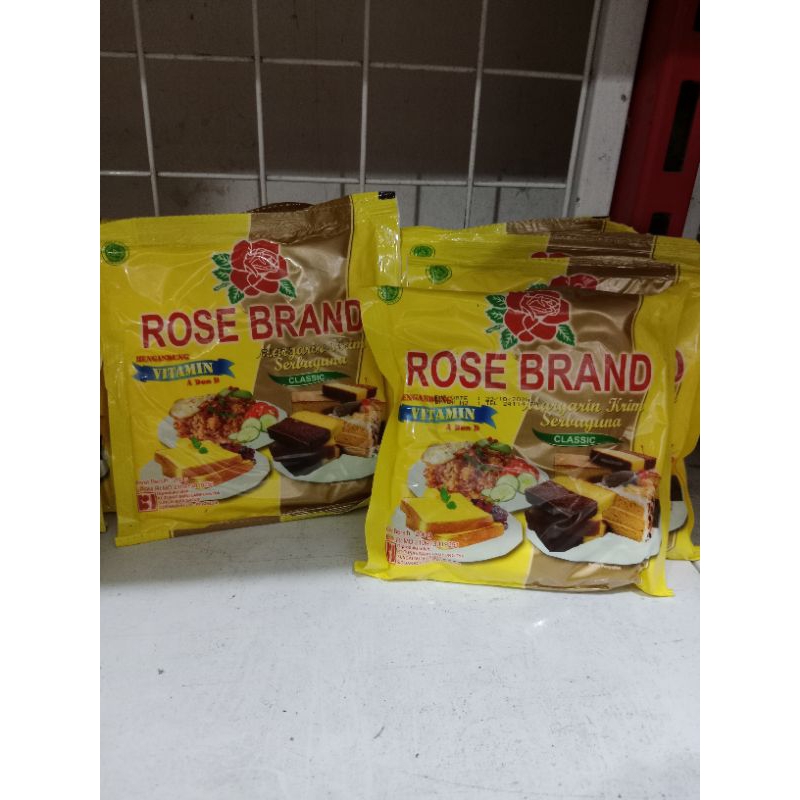

Margarine Rose Brand Kemasan 200gr Exp Lama